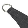 vidaXL Parasole a Vela Oxford Triangolare 5x5x6 m Antracite