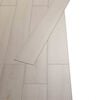 vidaXL Tavole per Pavimenti 36 pcs Bianco Rovere Classico 5,02 m&sup2; PVC
