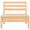 vidaXL Set Divani da Giardino 6 pz in Legno Massello di Pino