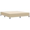 vidaXL Struttura letto piattaforma Grigio Verde 180 x 200 cm Tessuto