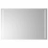 vidaXL Specchio da Bagno con Luci LED 60x40 cm
