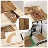 vidaXL Pannelli decorativi 12 pcs Legno vecchio 30 x 30 x 0.3 cm