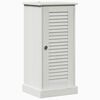 vidaXL Mobile da Bagno VIGO Bianco e Bianco Antico 37,5 x 34 x 80 cm