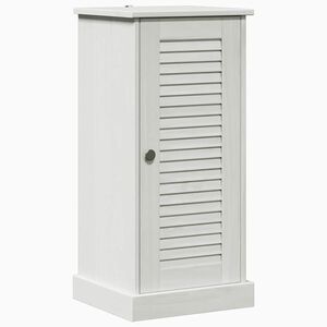 vidaXL Mobile da Bagno VIGO Bianco e Bianco Antico 37,5 x 34 x 80 cm