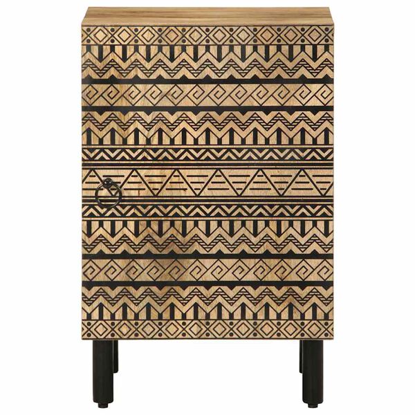 vidaXL Mobile da Bagno 38x33,5x58 cm in Legno Massello di Mango