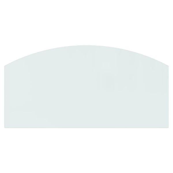 vidaXL Lastra in Vetro per Caminetto 120x60 cm