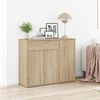 vidaXL Credenza Rovere Sonoma 88x30x70 cm in Legno Multistrato