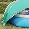 vidaXL Dome Piscina Blu 472 x 460 x 229 cm