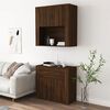 vidaXL Credenza Rovere Marrone in Legno Multistrato