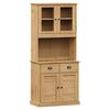 vidaXL Credenza VIGO 78x40x175 cm in Legno Massello di Pino