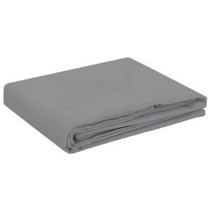 vidaXL Tovaglia da Tavolo Grigio Chiaro 140 x 140 cm Poliestere