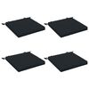 vidaXL Cuscini per Sedia in 4 Pezzi SOEST 4 pz 100% Poliestere