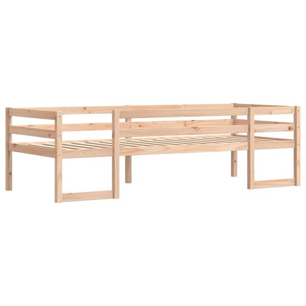vidaXL Giroletto per Bambini 80x200 cm in Legno Massello di Pino