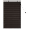vidaXL Tenda Veneziana Marrone Scuro 80 x 130 cm 35 mm