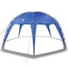 vidaXL Tenda per Feste Azzurra Impermeabile