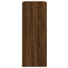 vidaXL Mobile a Parete Rovere Marrone 69,5x34x90 cm Legno Multistrato