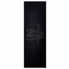 vidaXL Tappeto da Cucina Posate Nero 180 x 60 cm Velluto