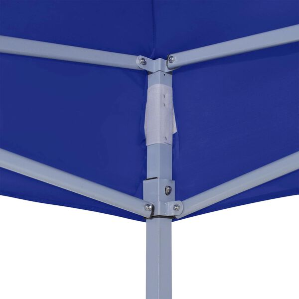 vidaXL Tenda Party Blu 200 x 200 x 315 cm Tessuto Oxford