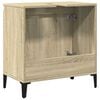 vidaXL Mobile Lavabo Rovere Sonoma 58x33x60 cm in Legno Multistrato