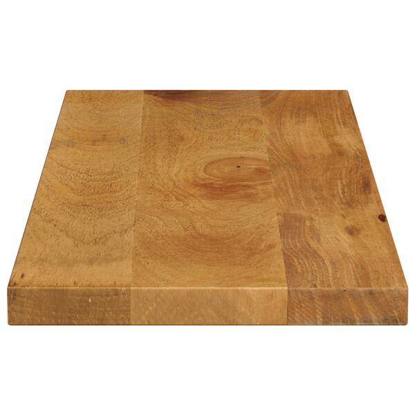 vidaXL Piano per Tavolo 80x20x3,8 cm Rettangolare Legno Massello Mango
