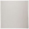 vidaXL Tappeto per uso interno ed esterno PALMERAS Crema 120 x 120 cm