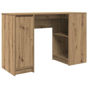 vidaXL Scrivania Rovere Artigianale 120x42x76 cm in Legno Multistrato