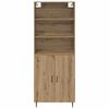 vidaXL Credenza Rovere artigianale 69,5 x 34 x 180 cm