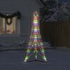 vidaXL Albero di Natale a LED 363 LED Colorato 182 cm