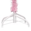 vidaXL Albero di Natale Preilluminato con Palline Rosa 180 cm PVC