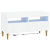 vidaXL Mobile TV LED Bianco Legno ingegnerizzato