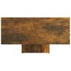 vidaXL Tavolino da Salotto Rovere Fumo 85x55x31cm in Legno Multistrato
