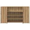 vidaXL Banco Reception Rovere Artigianale 180x50x103,5cm in Truciolato