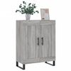 vidaXL Credenza Grigio Sonoma 69,5x34x90 cm in Legno Multistrato