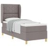 vidaXL Letto a molle con testiera Talpa 200 x 80 cm Tessuto