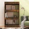 vidaXL Libreria/Divisorio Rovere Fumo 60x30x103 cm in Truciolato