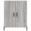 vidaXL Credenza Grigio Sonoma 69,5x34x180 cm in Legno Multistrato