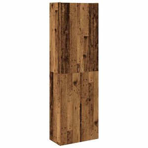 vidaXL Credenza Legno Antico 60x32x190 cm in Truciolato