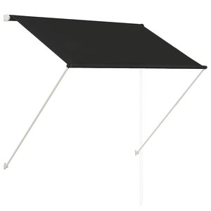 vidaXL Tenda da Sole Retrattile 150x150 cm Antracite