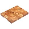 vidaXL Tagliere 40x30x3,8 cm in Legno Massello di Acacia