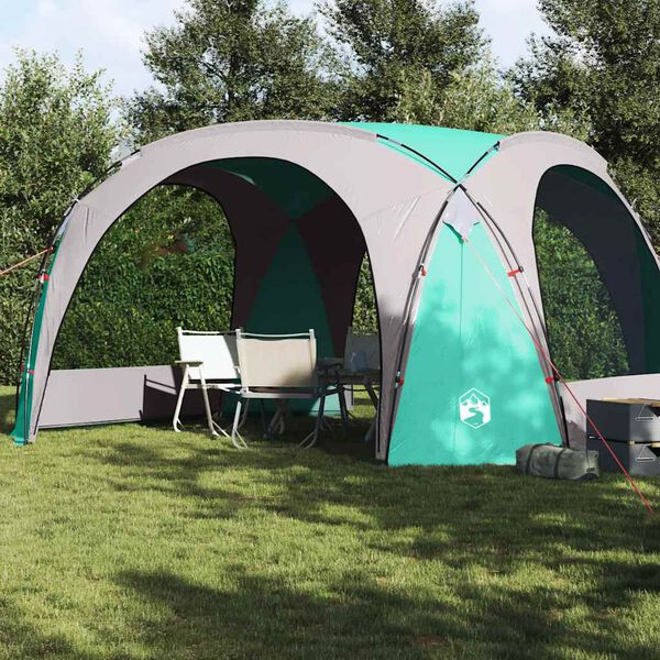 vidaXL Tenda per Feste Verde Impermeabile