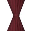 vidaXL Tende Oscuranti 2 Strati 2 pz 140 x 245 cm Bordeaux