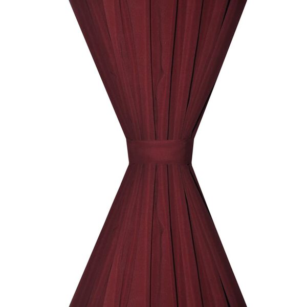 vidaXL Tende Oscuranti 2 Strati 2 pz 140 x 245 cm Bordeaux