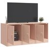 vidaXL Mobile Porta TV Rosa 99x39x44 cm in Acciaio