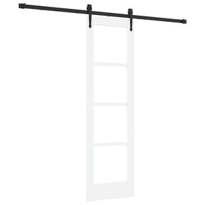 vidaXL Porta scorrevole ORKDAL 61 x 198,5 cm Bianco