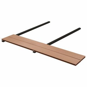 vidaXL Pavimento da Deck 78 pz Marrone WPC