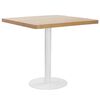 vidaXL Tavolo da Bistrot Marrone Chiaro 80x80 cm in MDF