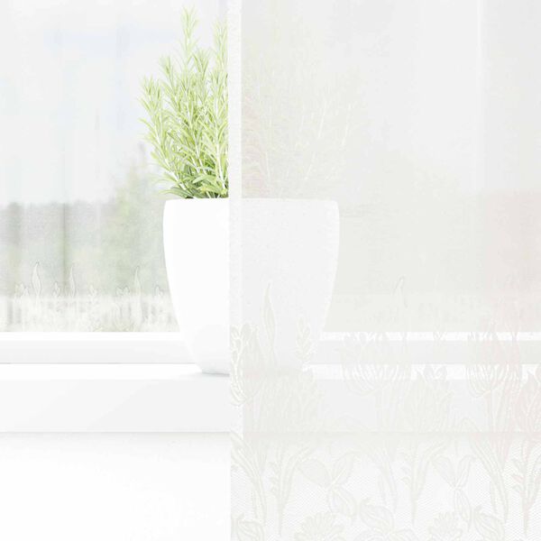 vidaXL Tenda in Pizzo con tende Bianco 300 x 140 cm Poliestere