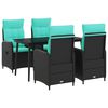 vidaXL Set Tavolo da Salotto 5 pz