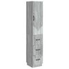 vidaXL Set di armadi 2 pz 33 x 34,5 x 87 cm Legno ingegnerizzato