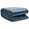 vidaXL Pellicola Galleggiante Solare PE Piscina 800x500 cm Nero e Blu